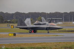 F-22 Taxying at Williamtown